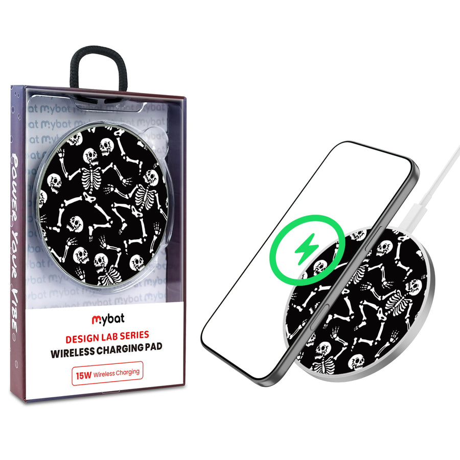 MyBat Design Lab Series Wireless Charging Pad - Silver - Skeleton Crew - MCGWIRC22SL-218-1.jpg