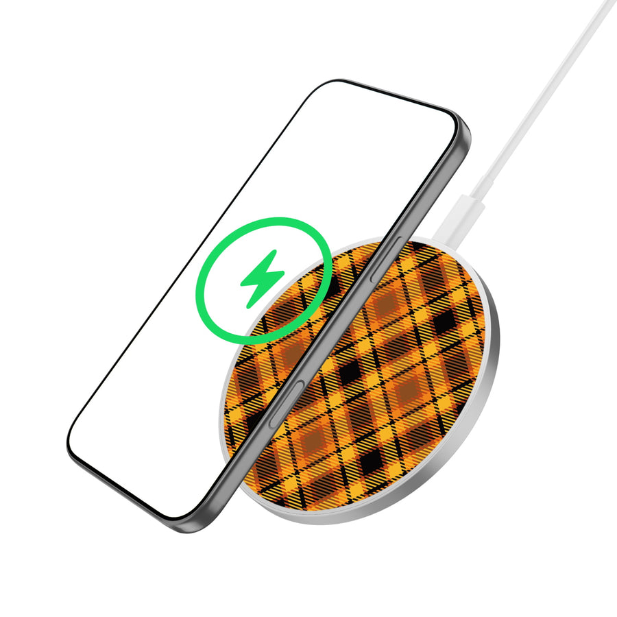 MyBat Design Lab Series Wireless Charging Pad - Silver - Fall Flannel - MCGWIRC22SL-242-2.jpg