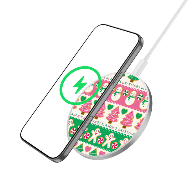 MyBat Design Lab Series Wireless Charging Pad - Silver - Season's Greeting - MCGWIRC22SL-277-2.jpg