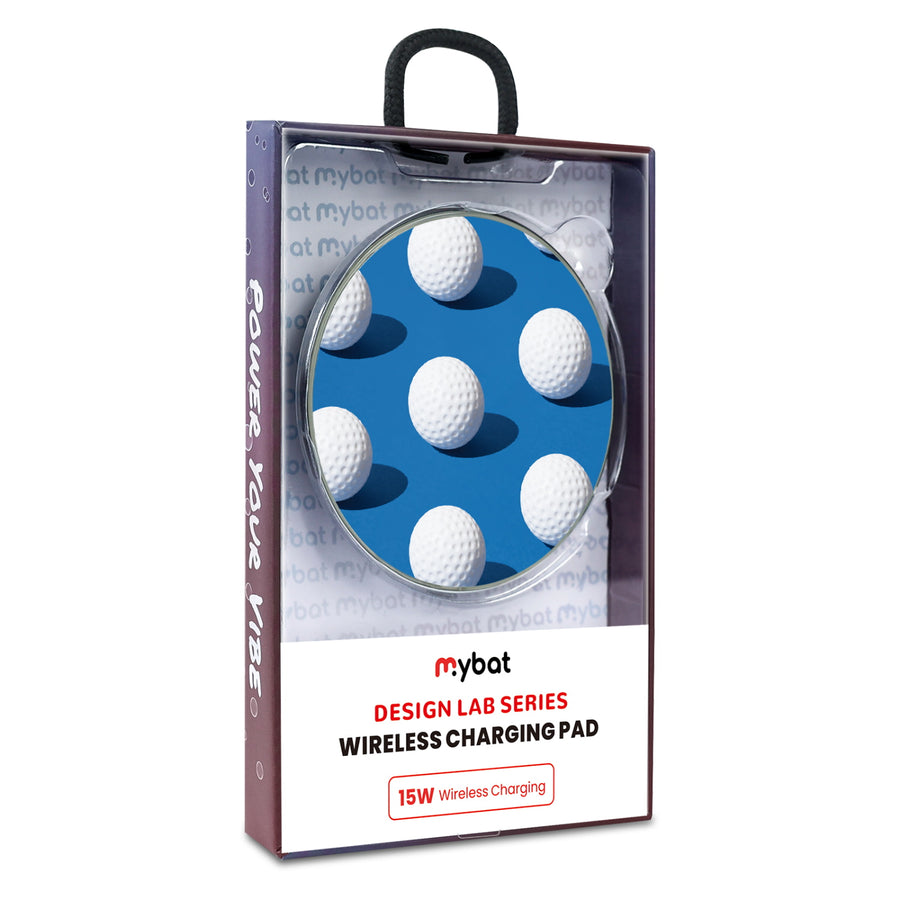 MyBat Design Lab Series Wireless Charging Pad - Silver - Golf Ball Roll - MCGWIRC22SL-313-9.jpg