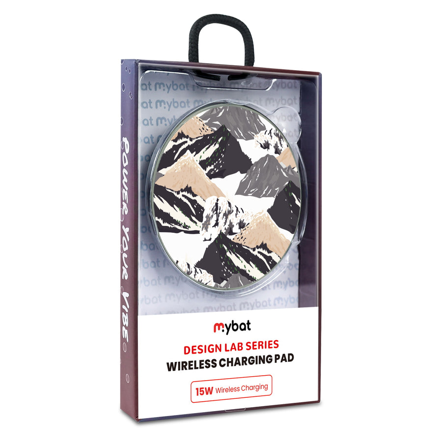 MyBat Design Lab Series Wireless Charging Pad - Silver - Rocky Peaks - MCGWIRC22SL-323-9.jpg