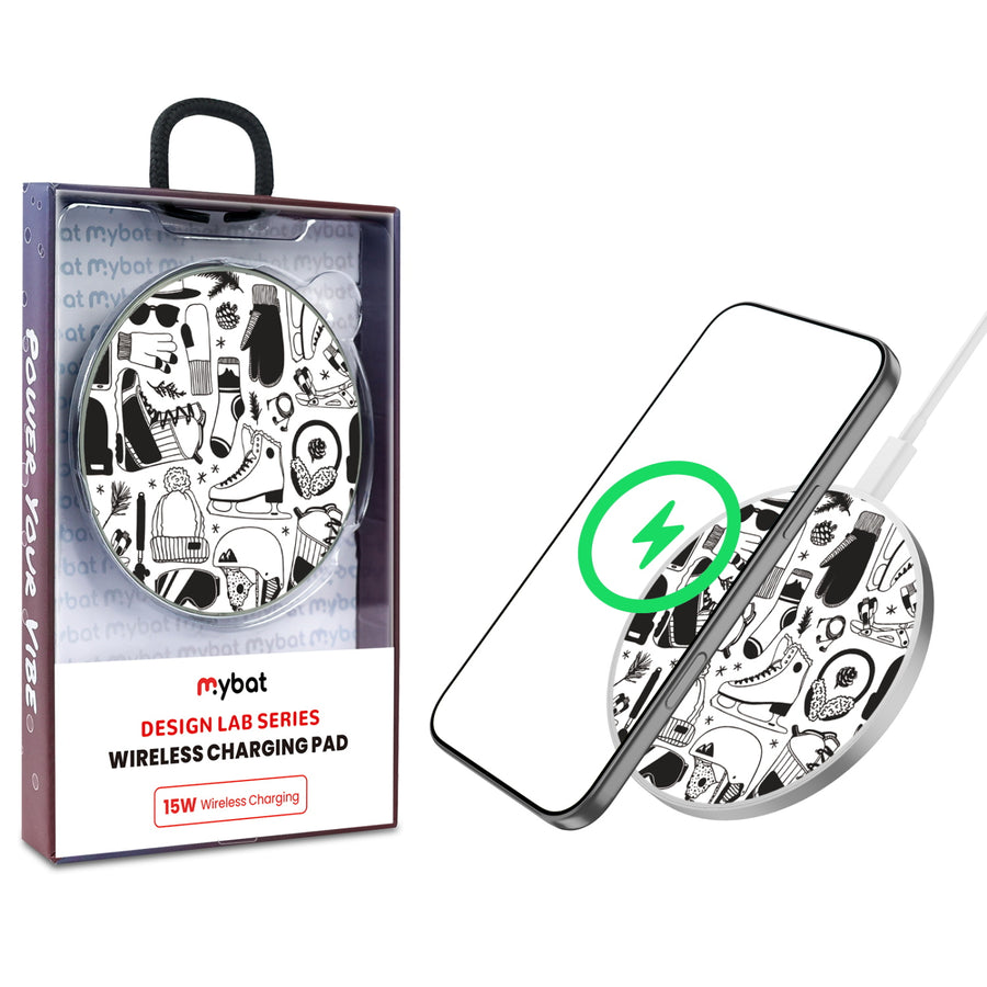 MyBat Design Lab Series Wireless Charging Pad - Silver - Hit the Slopes - MCGWIRC22SL-325-1.jpg