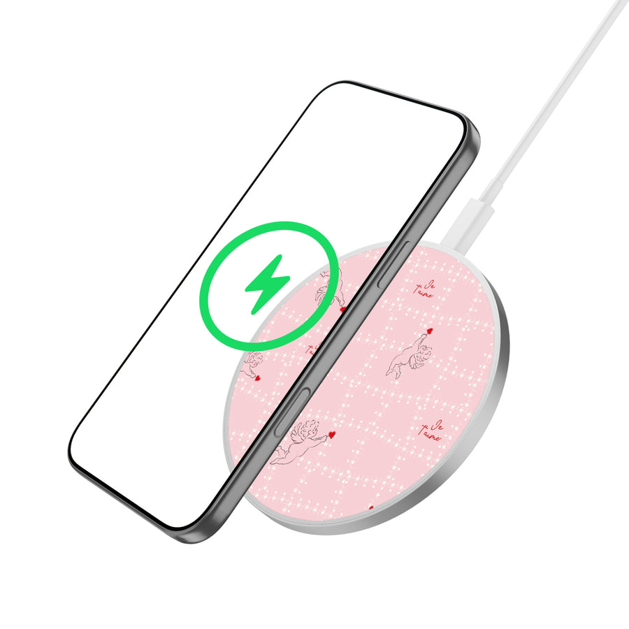 MyBat Design Lab Series Wireless Charging Pad - Silver - Cupid's Bow - MCGWIRC22SL-329-2.jpg