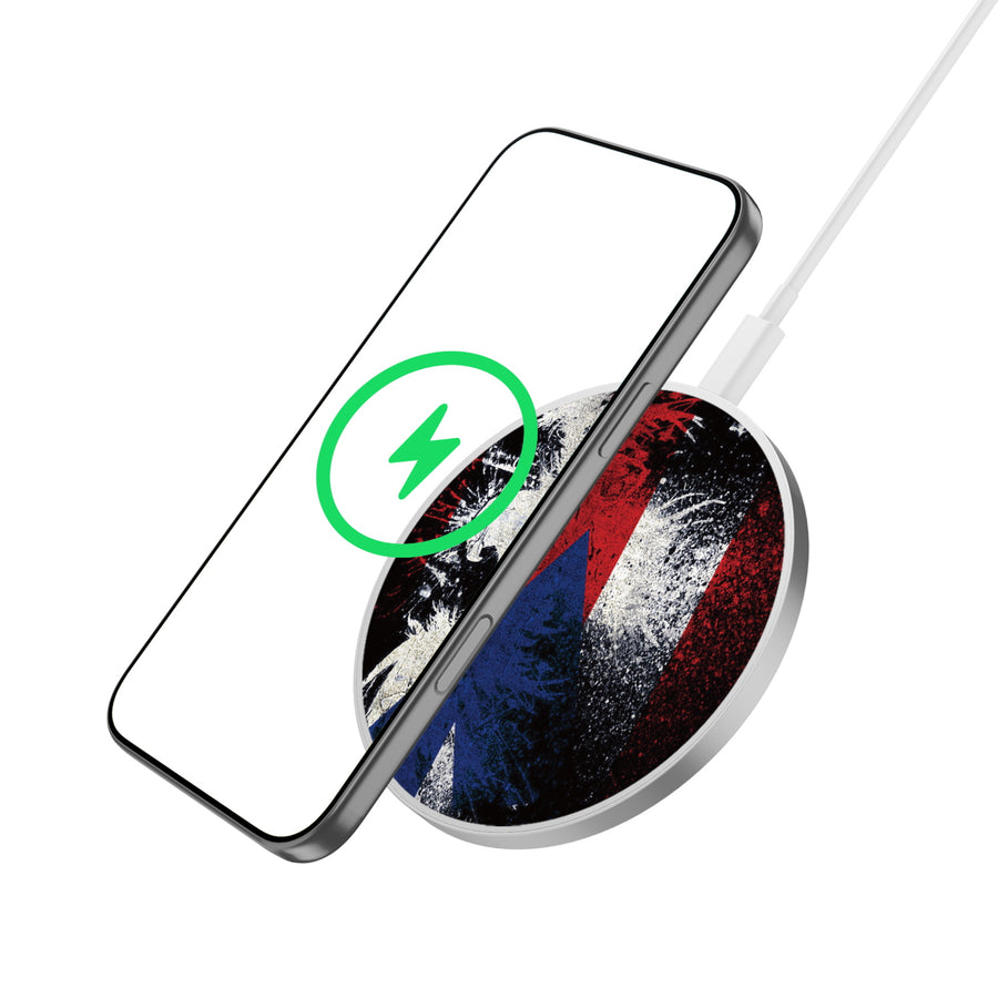 MyBat Design Lab Series Wireless Charging Pad - Silver - Puerto Rico Eagle Flag - MCGWIRC22SL-359-2.jpg