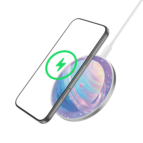 MyBat Design Lab Series Wireless Charging Pad - Silver - Planetary Love - MCGWIRC22SL-372-2.jpg