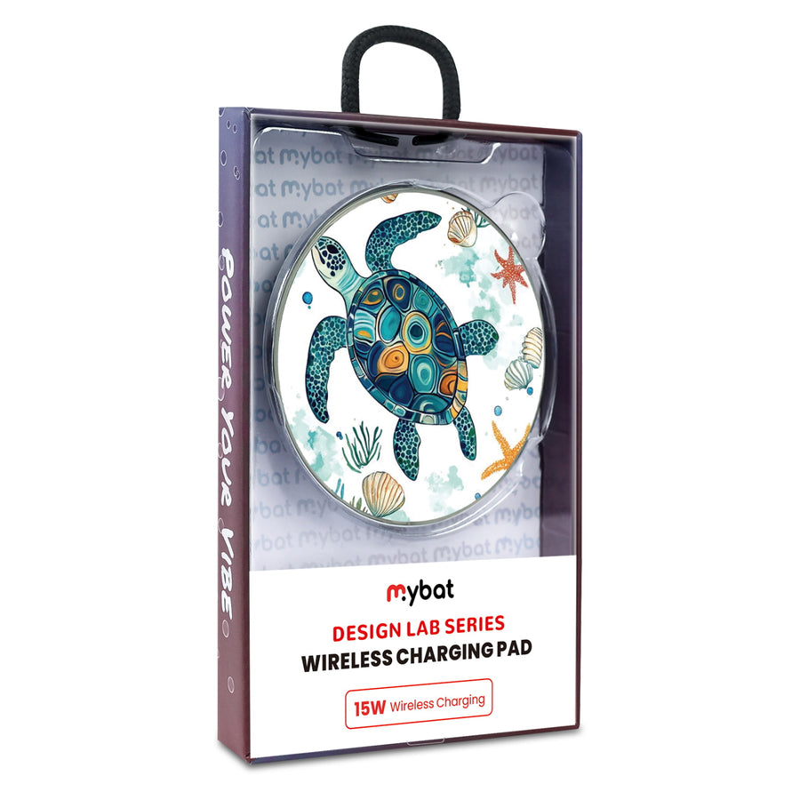 MyBat Design Lab Series Wireless Charging Pad - Silver - Sea Turtles - MCGWIRC22SL-375-9.jpg