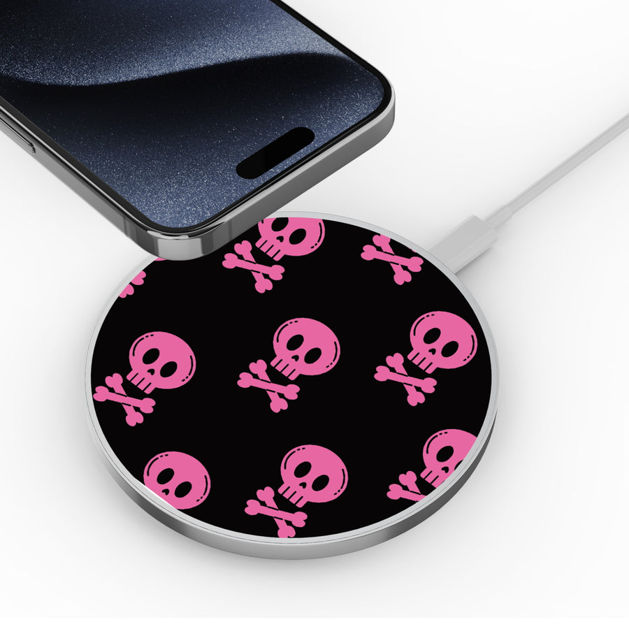 MyBat Design Lab Series Wireless Charging Pad - Silver - Pretty Poison - MCGWIRC22SL-416-4.jpg
