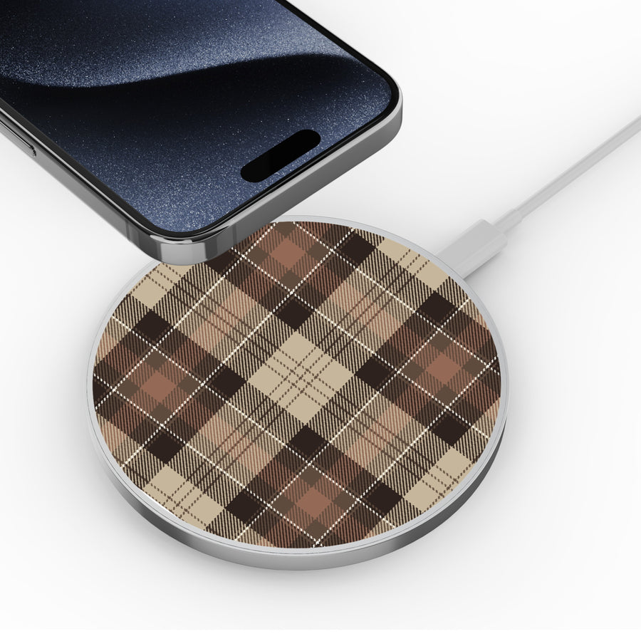 MyBat Design Lab Series Wireless Charging Pad - Silver - Mocha Flannel - MCGWIRC22SL-431-4.jpg