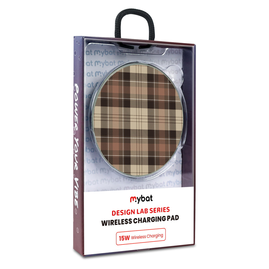 MyBat Design Lab Series Wireless Charging Pad - Silver - Mocha Flannel - MCGWIRC22SL-431-9.jpg