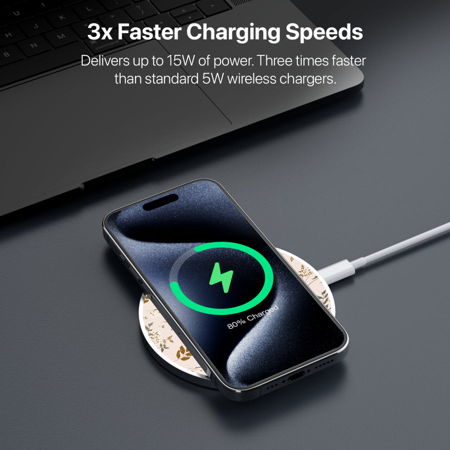 MyBat Design Lab Series Wireless Charging Pad - Silver - Ditsy Botanical - MCGWIRC22SL-433-5.jpg
