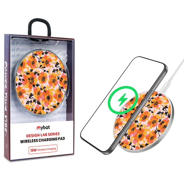 MyBat Design Lab Series Wireless Charging Pad - Silver - Marmalade Meadow - MCGWIRC22SL-447-1.jpg