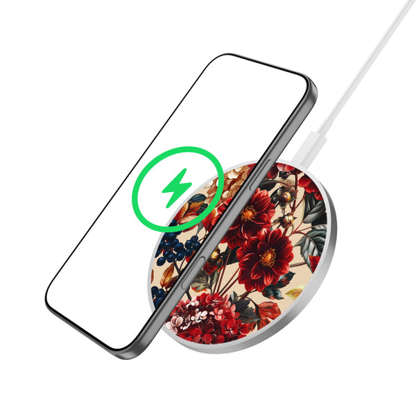 MyBat Design Lab Series Wireless Charging Pad - Silver - Rust & Bloom - MCGWIRC22SL-449-2.jpg