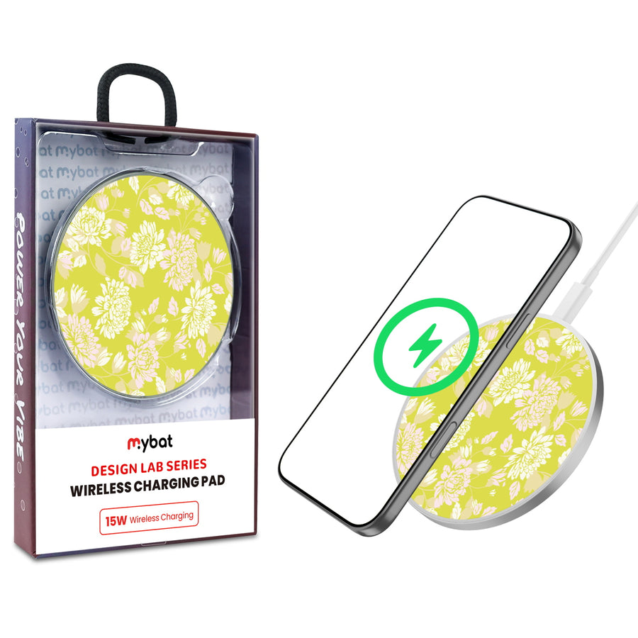 MyBat Design Lab Series Wireless Charging Pad - Silver - Green Thumb - MCGWIRC22SL-472-1.jpg