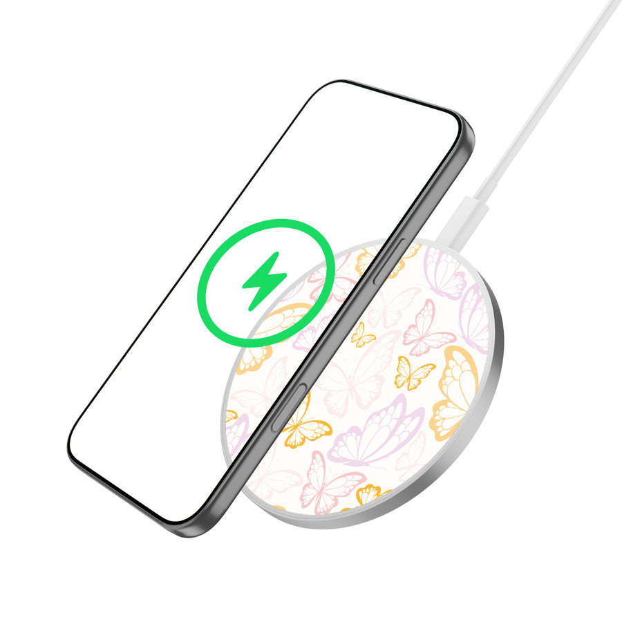 MyBat Design Lab Series Wireless Charging Pad - Silver - Wing Outline - MCGWIRC22SL-491-2.jpg