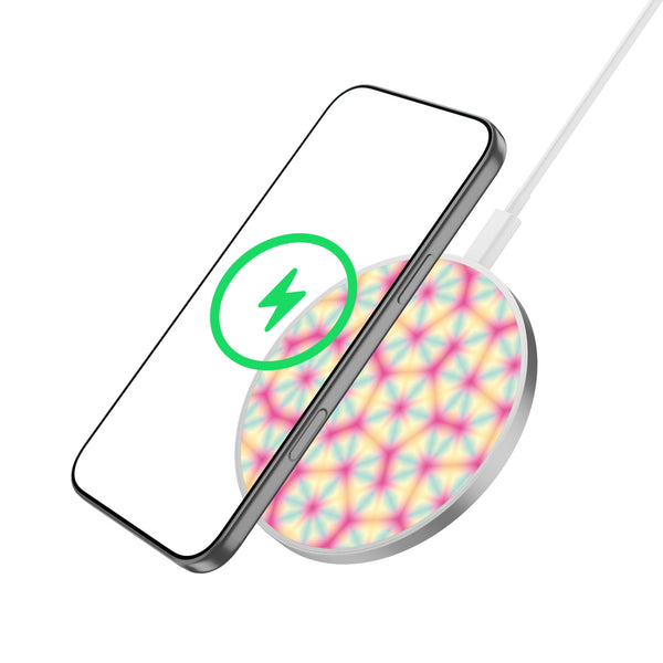 MyBat Design Lab Series Wireless Charging Pad - Silver - Pastel Prism - MCGWIRC22SL-496-2.jpg