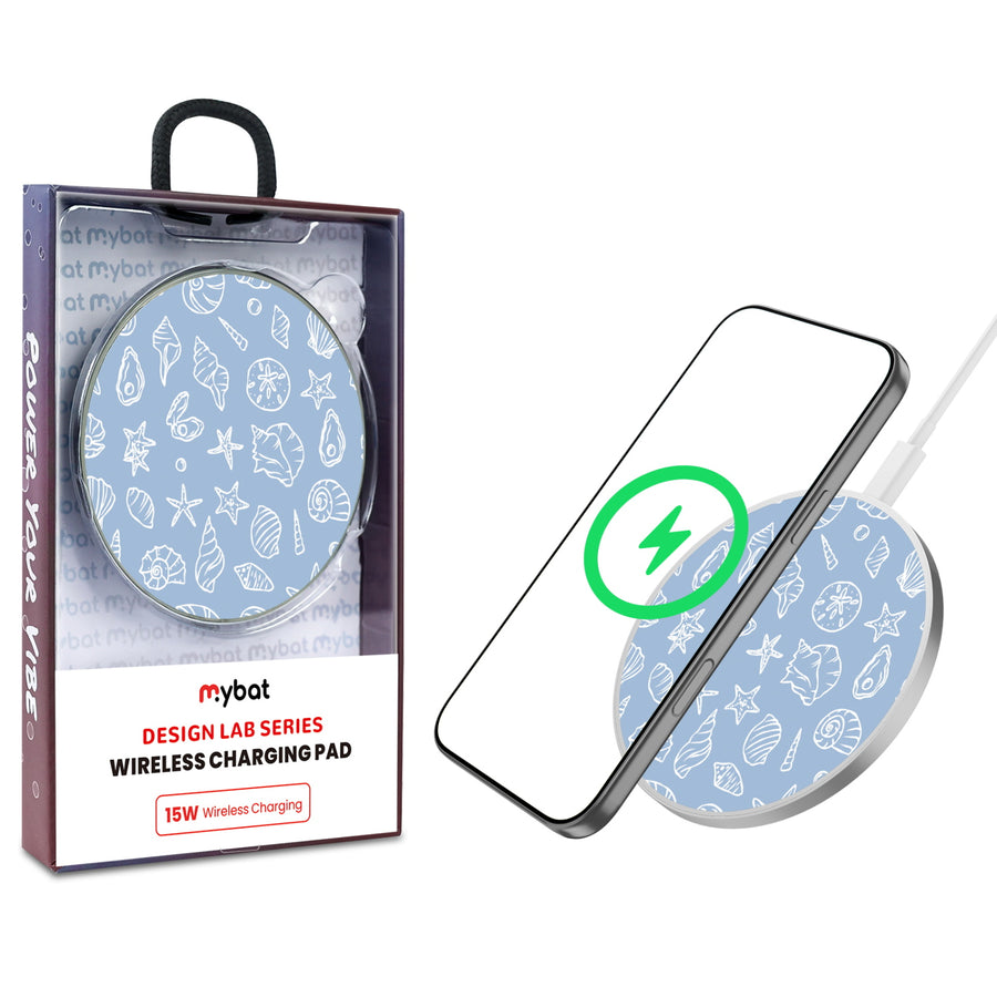 MyBat Design Lab Series Wireless Charging Pad - Silver - Tidal Treasures - MCGWIRC22SL-502-1.jpg