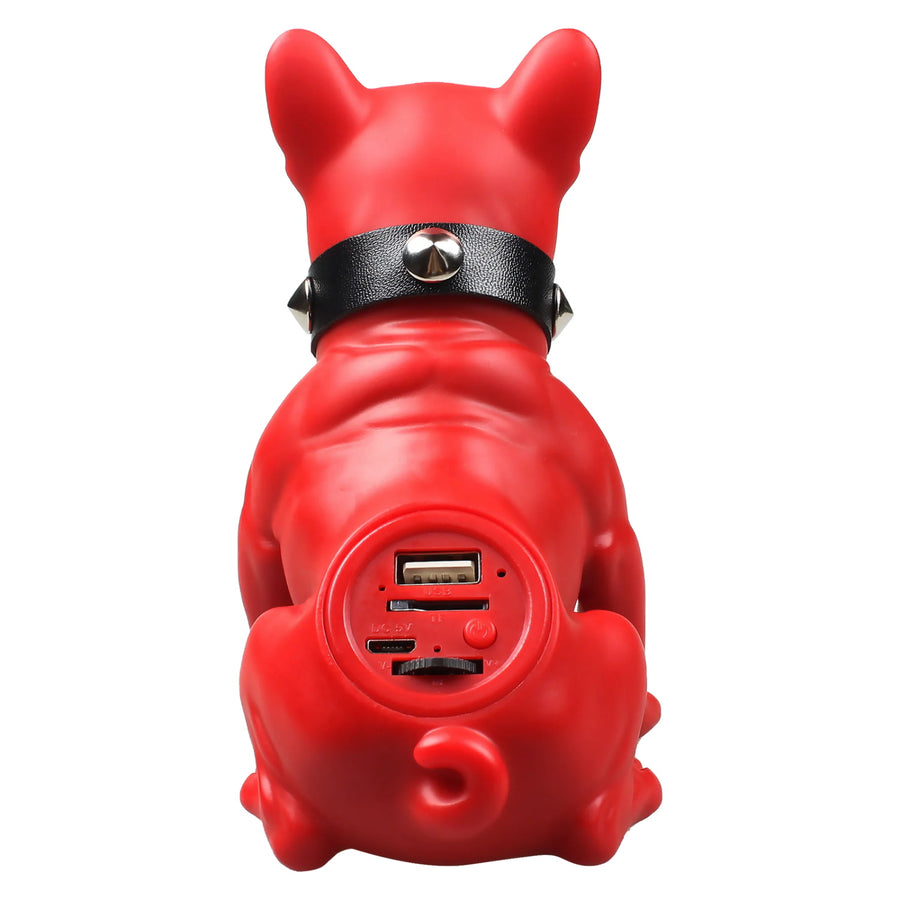 MaxPower Wooof 5" Portable Bluetooth Speaker with Glasses - Red - MD565-RD-2.jpg
