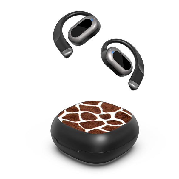 MyBat Design Lab Open-Ear Earbuds - Black - Giraffe spots - MFHSBTST251-012-2.jpg