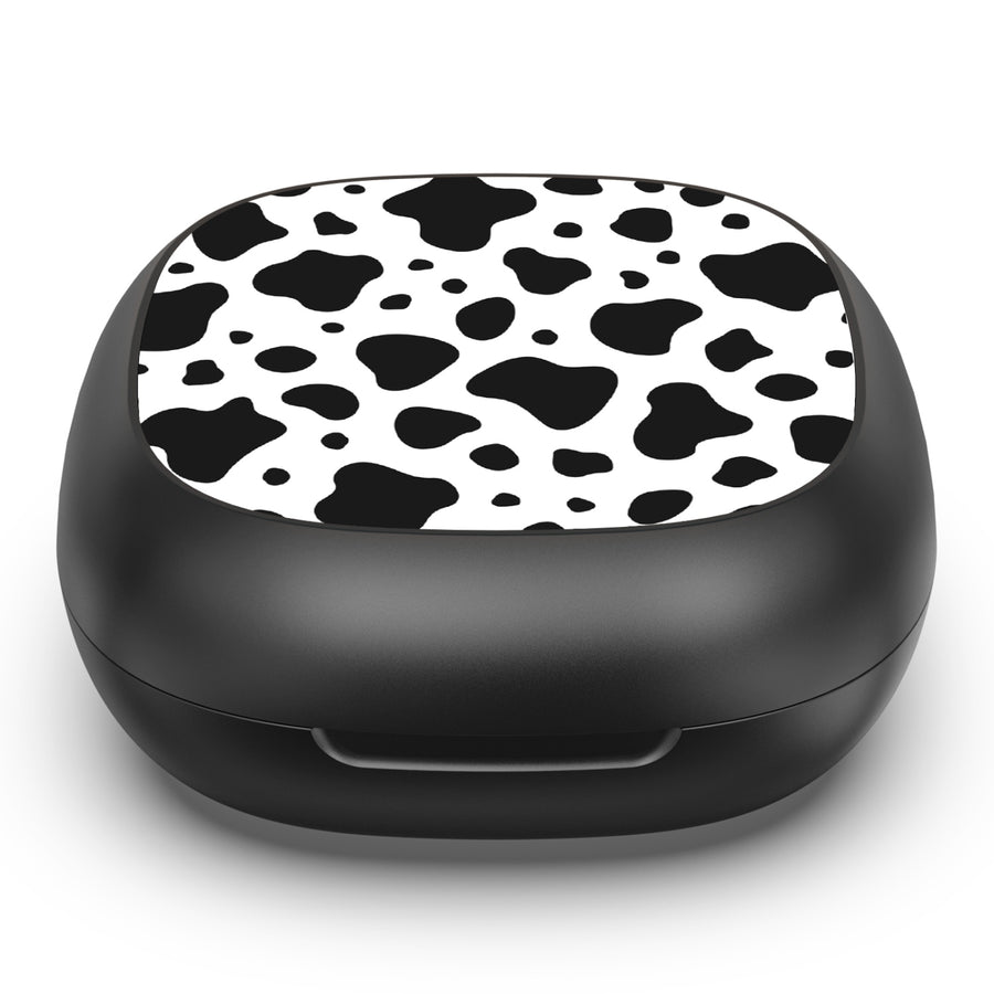 MyBat Design Lab Open-Ear Earbuds - Black - Original Cow Print - MFHSBTST251-014-4.jpg