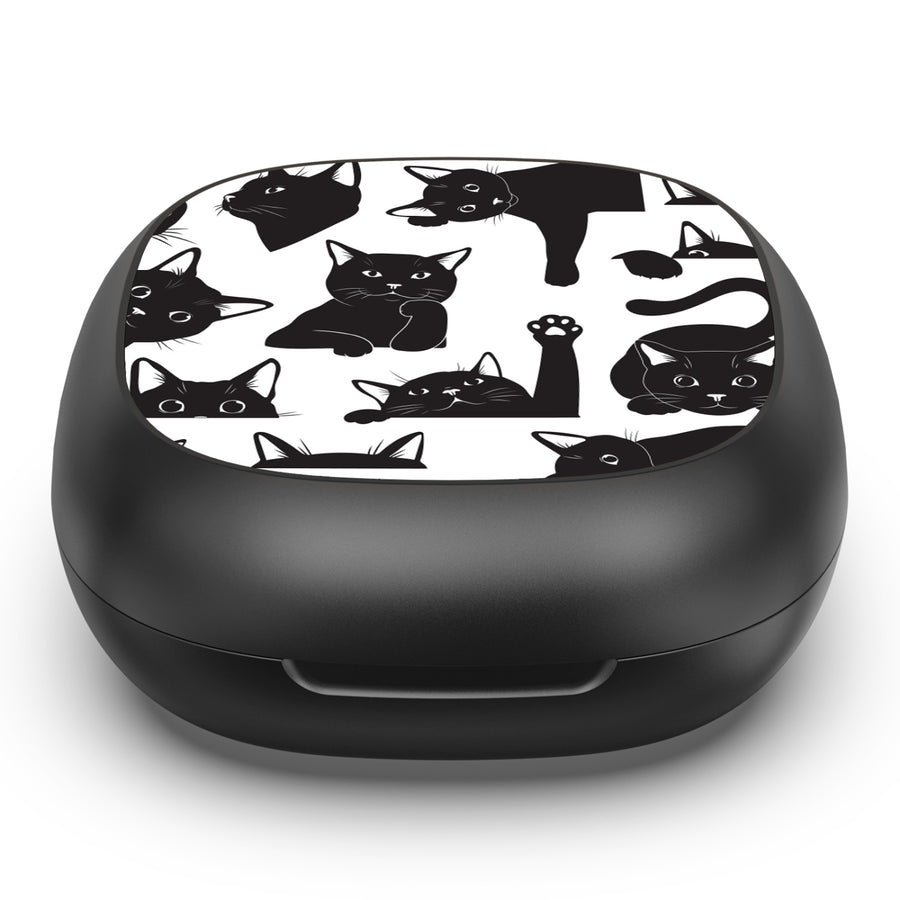 MyBat Design Lab Open-Ear Earbuds - Black - Black Cats - MFHSBTST251-017-4.jpg