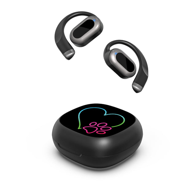 MyBat Design Lab Open-Ear Earbuds - Black - Puppy Love - MFHSBTST251-023-2.jpg