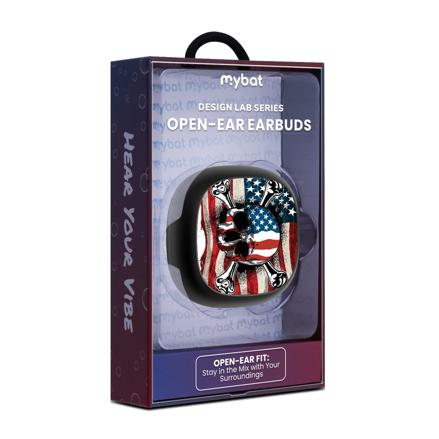 MyBat Design Lab Open-Ear Earbuds - Black - Land of the Free - MFHSBTST251-036-10.jpg