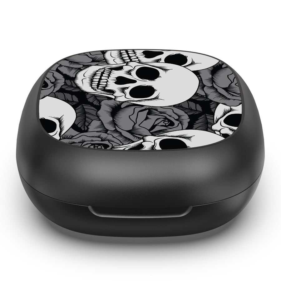 MyBat Design Lab Open-Ear Earbuds - Black - Skull Garden - MFHSBTST251-081-4.jpg