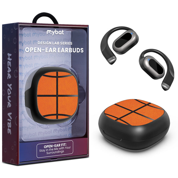 MyBat Design Lab Open-Ear Earbuds - Black - Basketball - MFHSBTST251-087-1.jpg