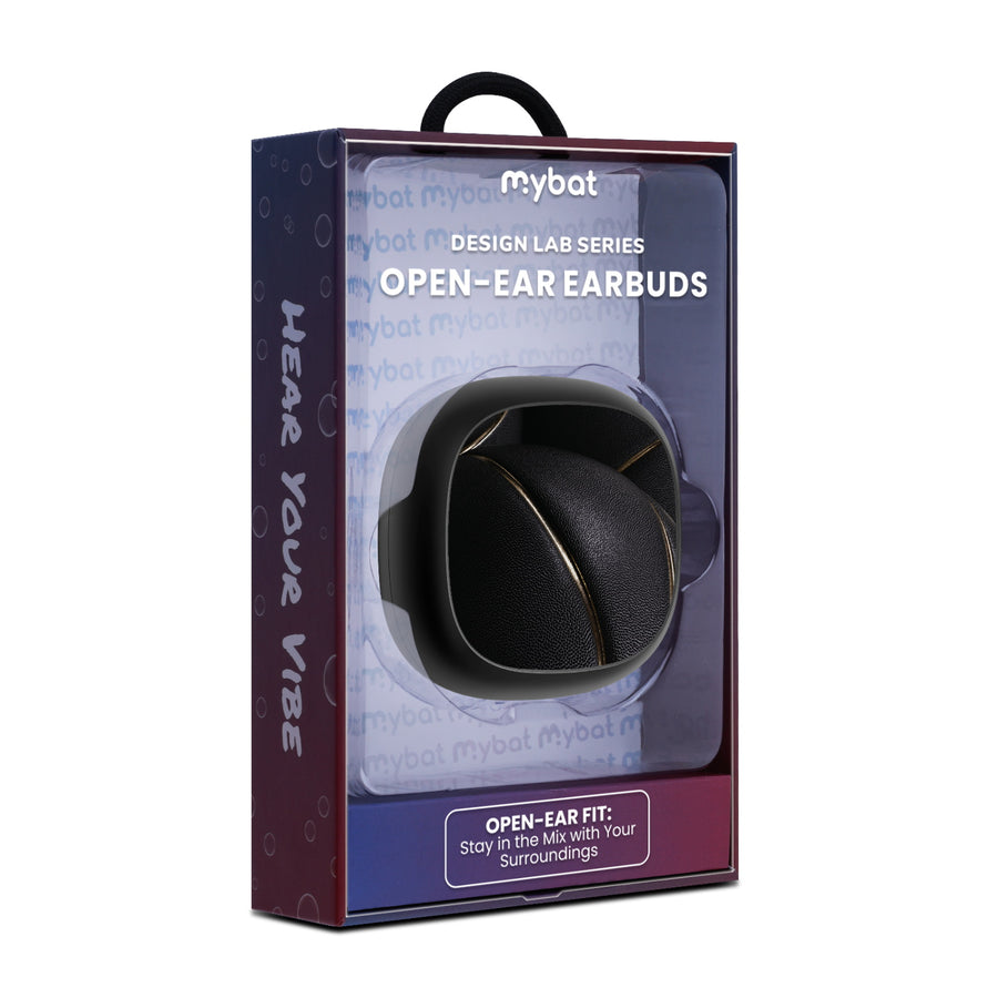 MyBat Design Lab Open-Ear Earbuds - Black - Black Basketballs - MFHSBTST251-090-10.jpg