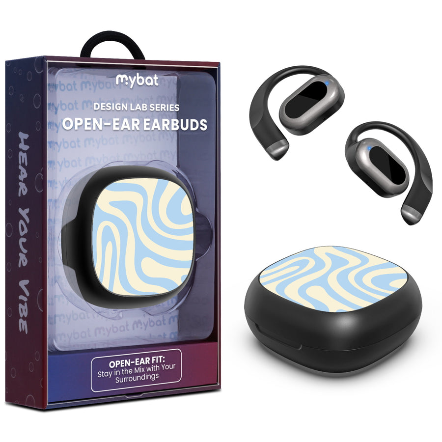 MyBat Design Lab Open-Ear Earbuds - Black - Wavy Baby - MFHSBTST251-102-1.jpg