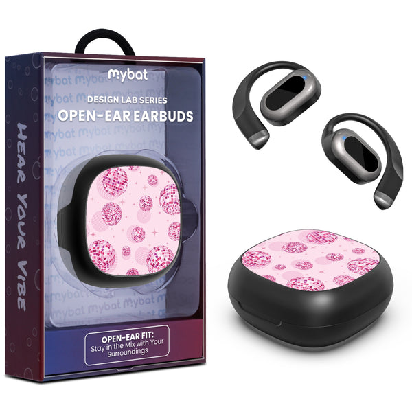 MyBat Design Lab Open-Ear Earbuds - Black - Disco Balls - MFHSBTST251-109-1.jpg