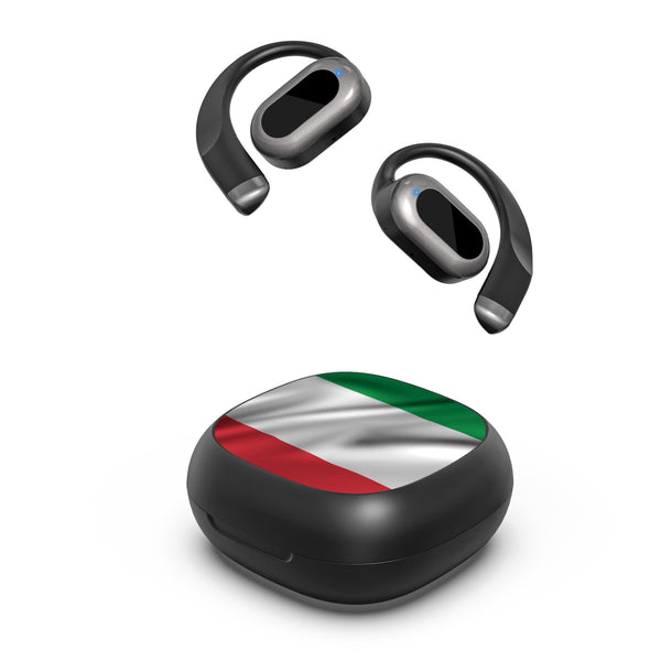 MyBat Design Lab Open-Ear Earbuds - Black - Italy Flag - MFHSBTST251-150-2.jpg