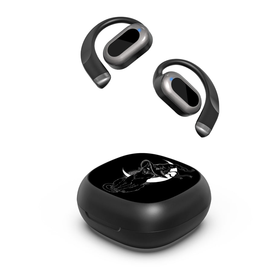 MyBat Design Lab Open-Ear Earbuds - Black - Black Cat Magic - MFHSBTST251-223-2.jpg