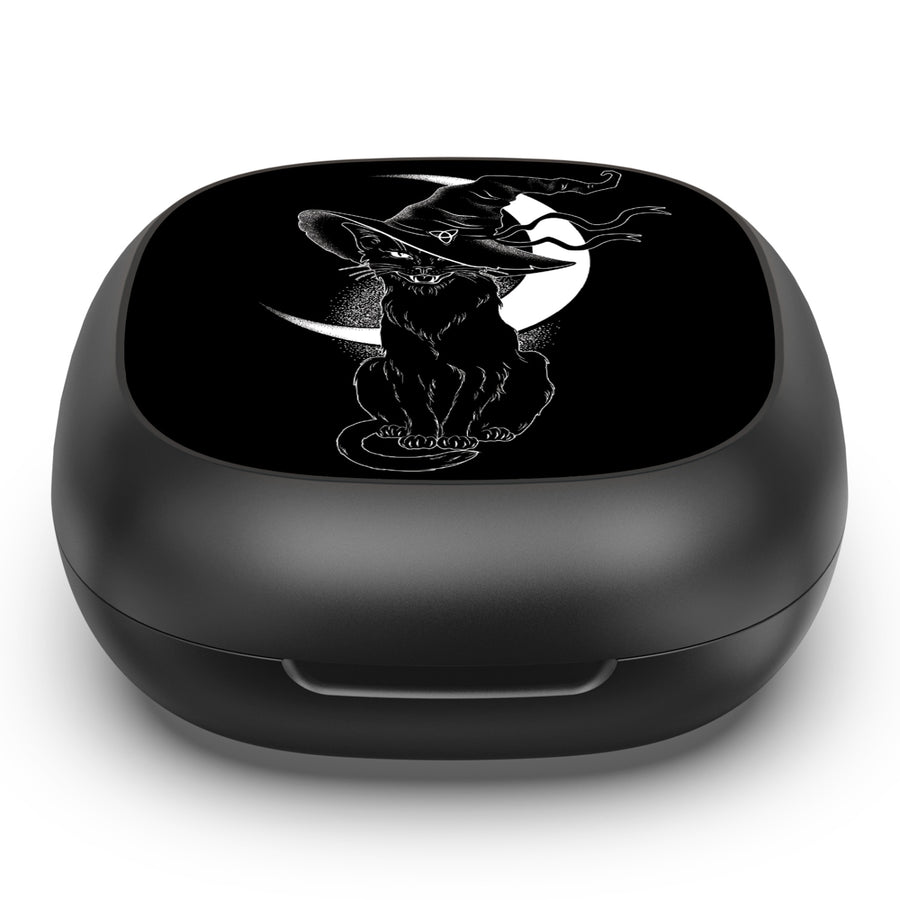 MyBat Design Lab Open-Ear Earbuds - Black - Black Cat Magic - MFHSBTST251-223-4.jpg