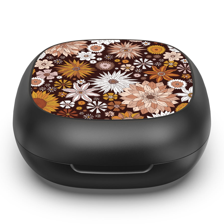 MyBat Design Lab Open-Ear Earbuds - Black - Autumn Florals - MFHSBTST251-243-4.jpg