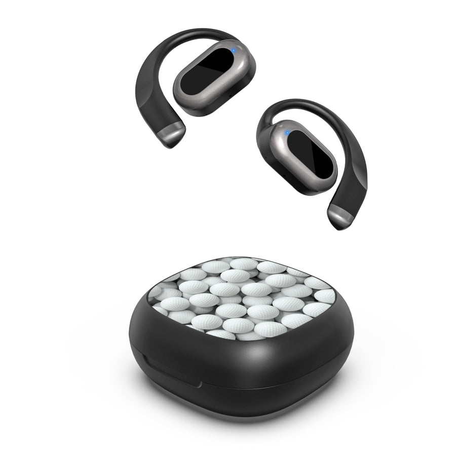 MyBat Design Lab Open-Ear Earbuds - Black - Golf Balls - MFHSBTST251-314-2.jpg