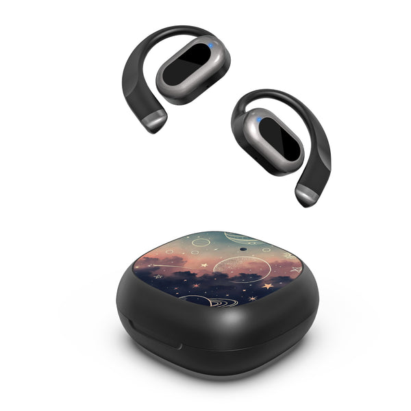 MyBat Design Lab Open-Ear Earbuds - Black - Planets and Stars - MFHSBTST251-356-2.jpg