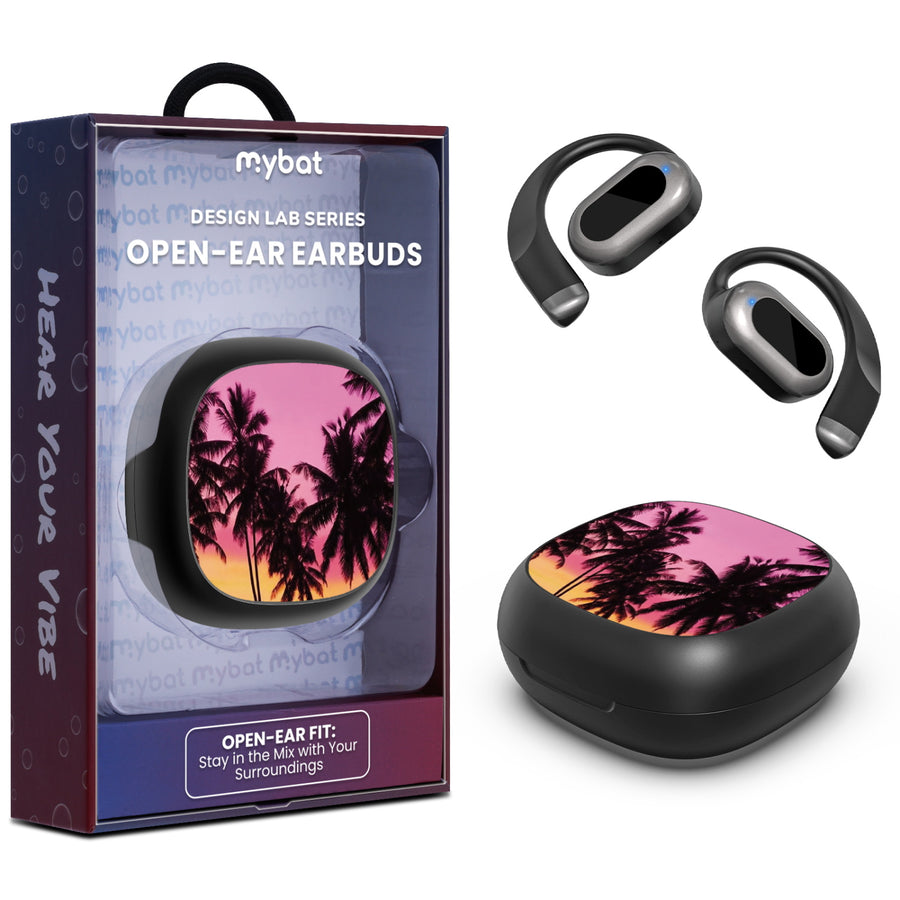 MyBat Design Lab Open-Ear Earbuds - Black - Hello Summer - MFHSBTST251-386-1.jpg