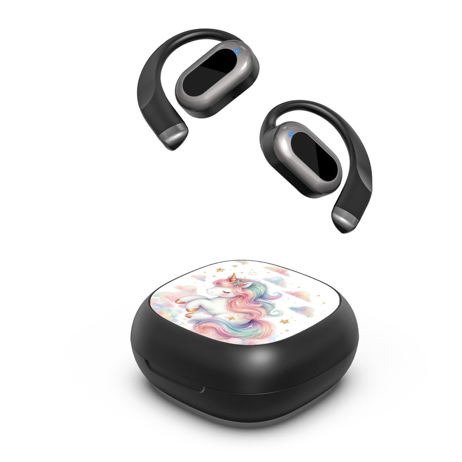 MyBat Design Lab Open-Ear Earbuds - Black - Rainbow Unicorn - MFHSBTST251-392-2.jpg