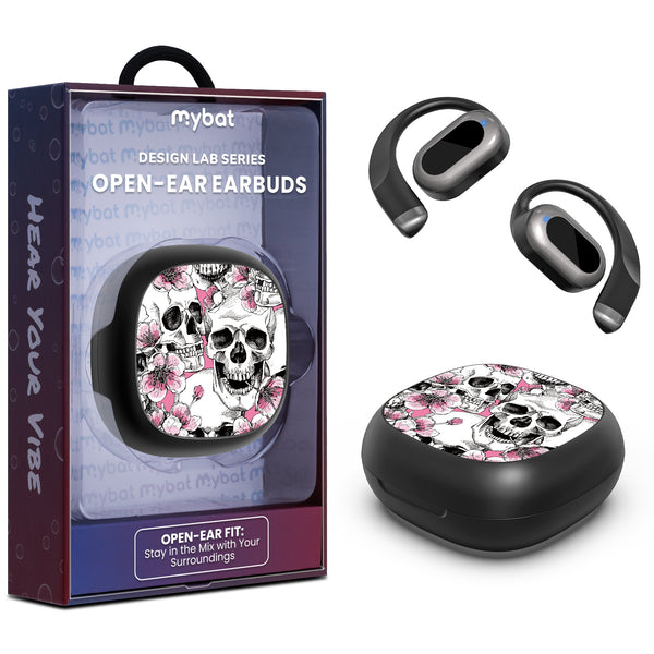 MyBat Design Lab Open-Ear Earbuds - Black - Death Blooms - MFHSBTST251-419-1.jpg