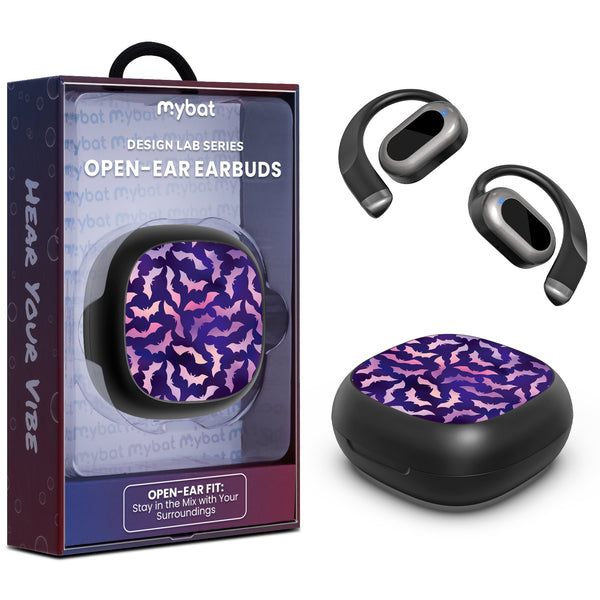 MyBat Design Lab Open-Ear Earbuds - Black - Twilight Bats - MFHSBTST251-422-1.jpg