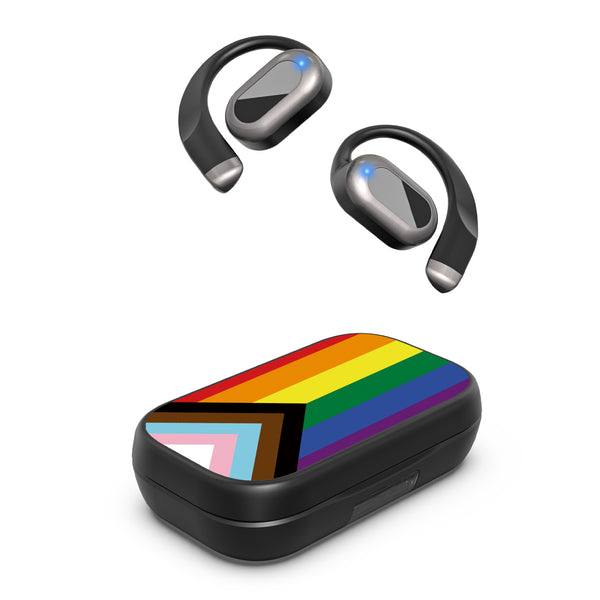 MyBat Design Lab Open-Ear Earbuds XL - Black - LGBTQ+ Flag - MFHSBTST271-034-2.jpg