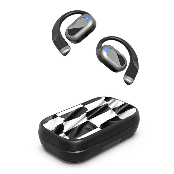 MyBat Design Lab Open-Ear Earbuds XL - Black - Racing Flag - MFHSBTST271-040-2.jpg