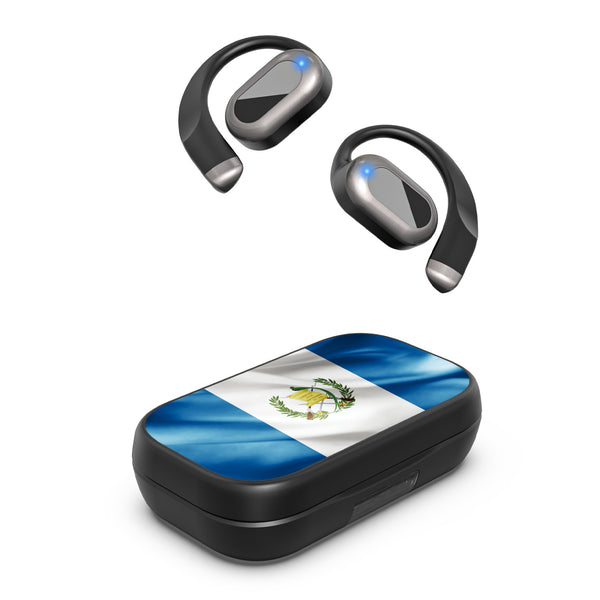 MyBat Design Lab Open-Ear Earbuds XL - Black - Guatemalan Flag - MFHSBTST271-045-2.jpg