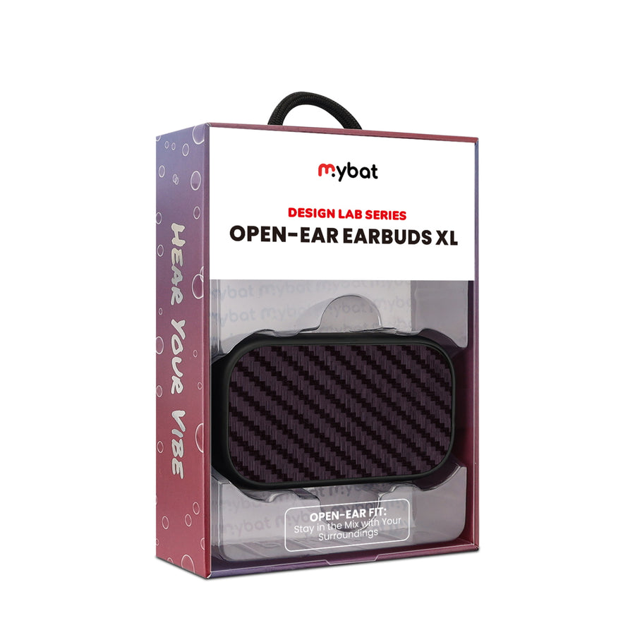 MyBat Design Lab Open-Ear Earbuds XL - Black - Carbon Fiber - MFHSBTST271-083-10.jpg