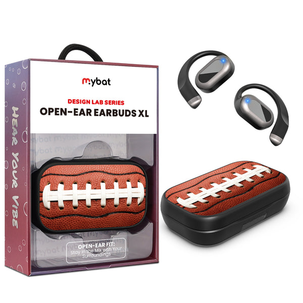 MyBat Design Lab Open-Ear Earbuds XL - Black - Football - MFHSBTST271-089-1.jpg