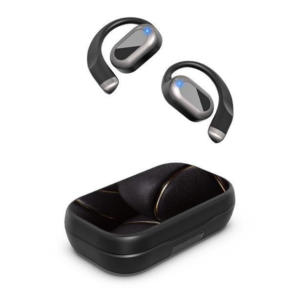 MyBat Design Lab Open-Ear Earbuds XL - Black - Black Basketballs - MFHSBTST271-090-2.jpg