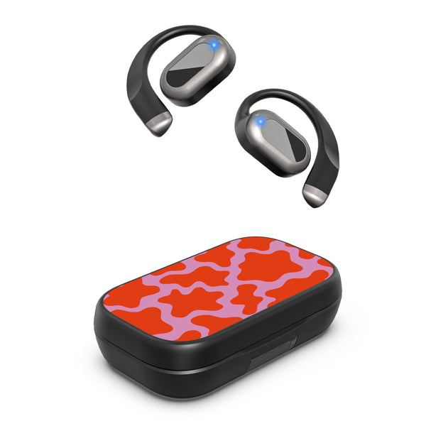 MyBat Design Lab Open-Ear Earbuds XL - Black - Pink Retro Splashes - MFHSBTST271-094-2.jpg