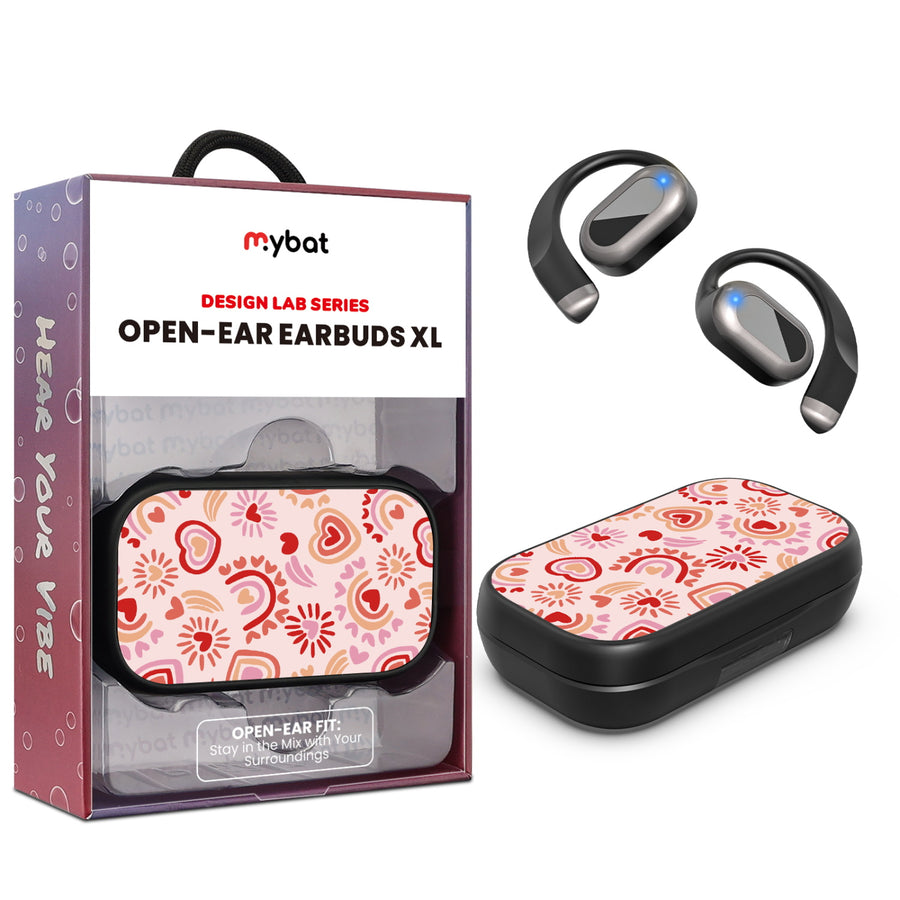 MyBat Design Lab Open-Ear Earbuds XL - Black - Beaming Love - MFHSBTST271-095-1.jpg