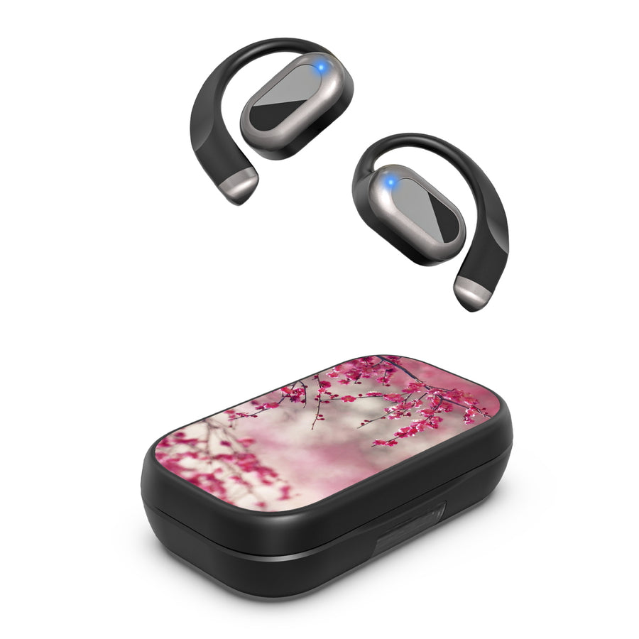 MyBat Design Lab Open-Ear Earbuds XL - Black - Sakura Blooms - MFHSBTST271-132-2.jpg